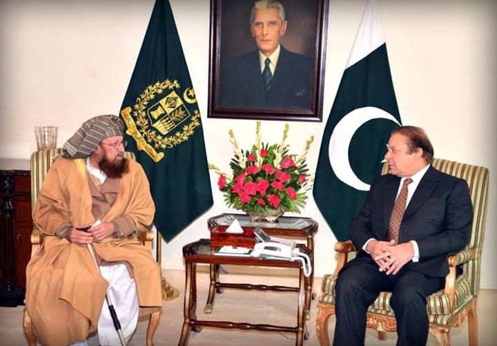 PM assigns task of paving way for talks with Taliban to Maulana Samiul Haq