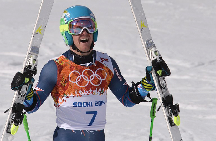 Sochi 2014 Winter Olympic Games: Ted Ligety of US wins gold in men's Alpine Skiing Giant Slalom