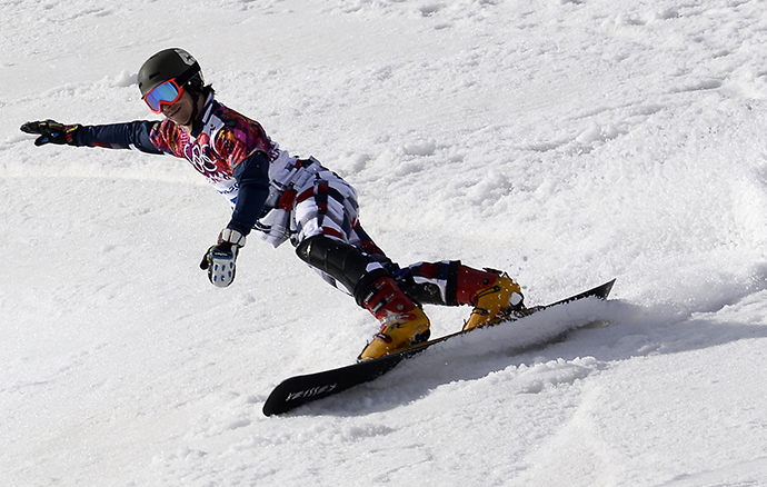 Sochi 2014 Winter Olympic Games: Russia's Vic Wild wins gold in men's snowboard parallel slalom