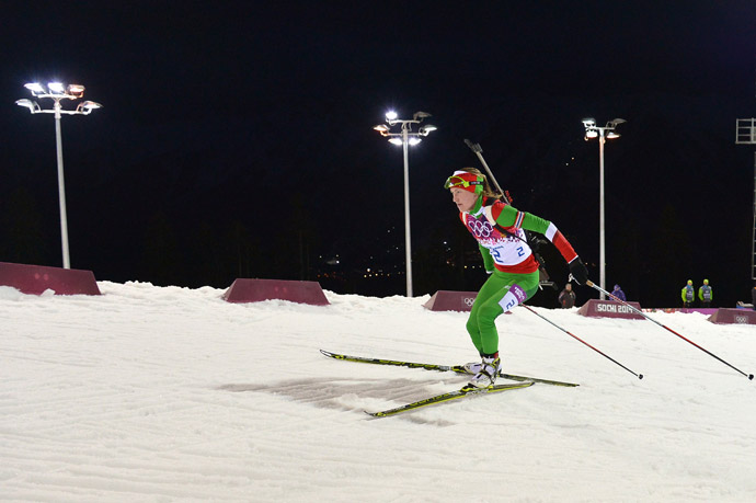 Sochi 2014 Winter Olympic Games: Belarus’s Darya Domracheva wins women's 12km biathlon