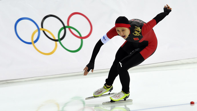 Sochi 2014 Winter Olympic Games: China’s Hong Zhang wins women’s 1,000 meter event