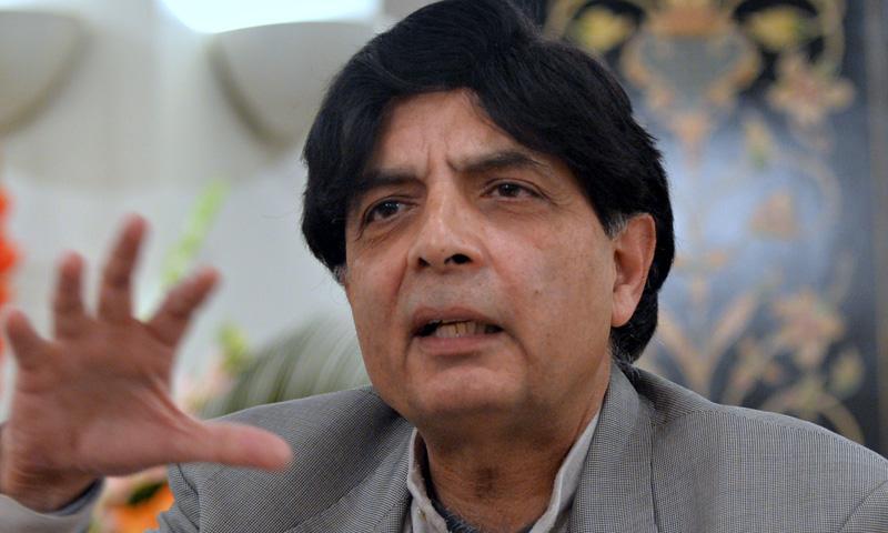 Peace to be restored in country at all costs: Nisar