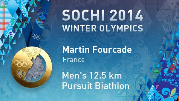 Sochi 2014: France's Martin Fourcade wins Biathlon men's 12.5km pursuit