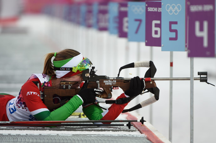 Sochi 2014 Winter Olympic Games: Belarus' Darya Domracheva wins women's Biathlon 15 km individual race