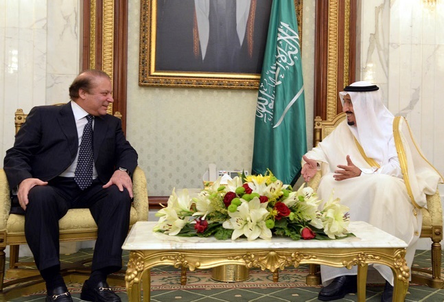 Pakistan, Saudi Arabia vow cooperation to promote international peace, stability