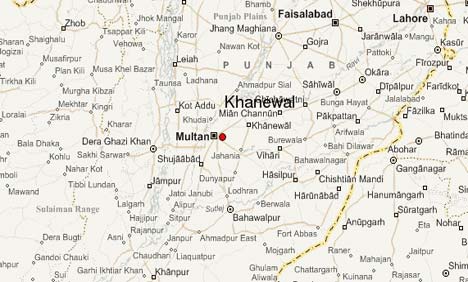 KHANEWAL: At least two policemen were killed and three others injured in a suicide blast in Khanewal district of Punjab on Saturday. The sources said that a suicide bomber blew himself up near an elite police force vehicle in Khanewal, adding that the three associates of the suicide bomber managed to flee following the explosion.