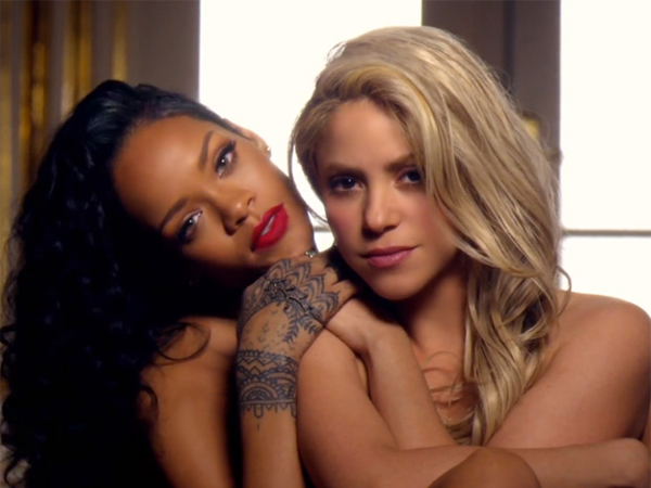 Shakira and Rihanna cruising over all records