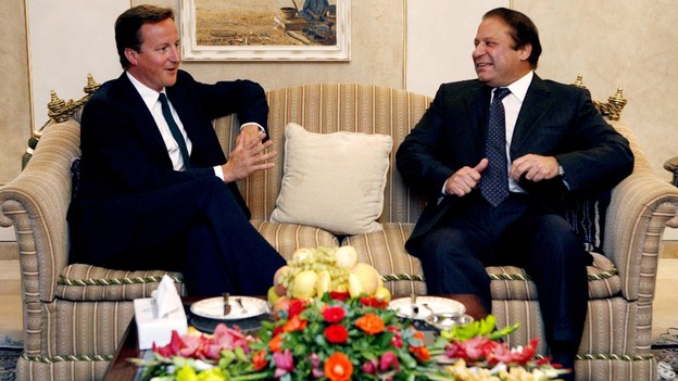 Nawaz, Cameron discuss bilateral relations, regional issues