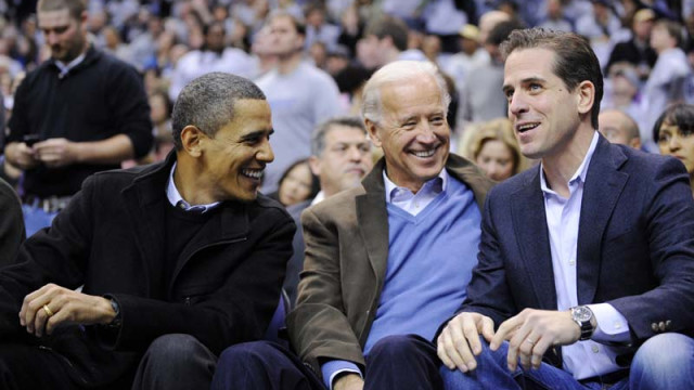 Barack Obama, Joe Biden, Hunter Biden
