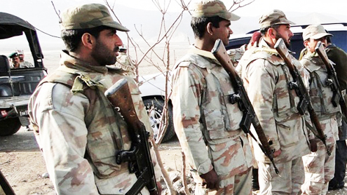 One FC personnel killed by Afghan militants in Balochistan