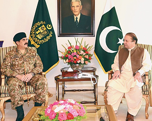 Nawaz Sharif, COAS agree to resolve current crisis in best national interest