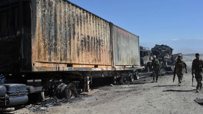 NATO convoy attacked in Kabul, four civilians killed