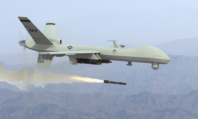 US drone strike kills five militants mostly foreigners in North Waziristan