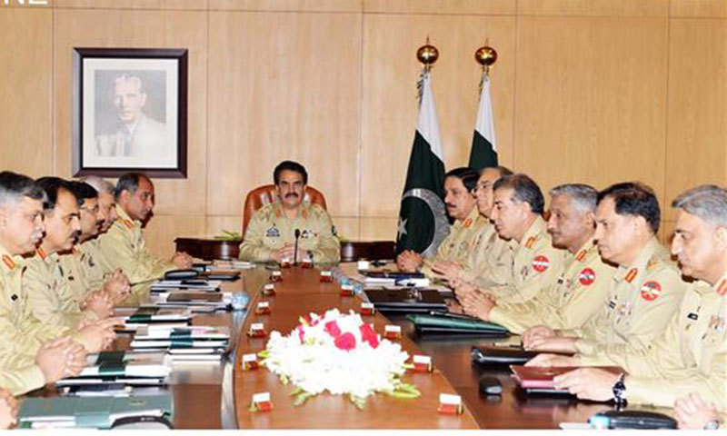 Corps commanders conference underway in Rawalpindi