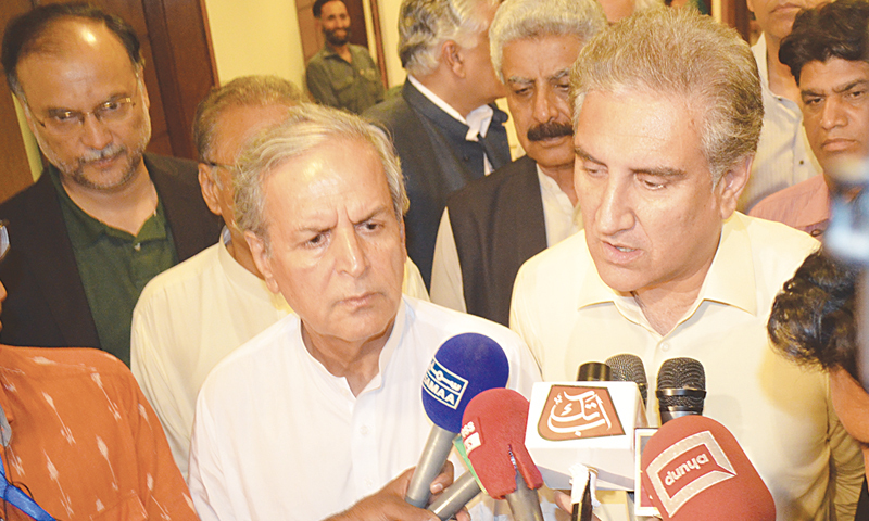 Federal govt, PTI teams hold another round of talks to resolve political crises