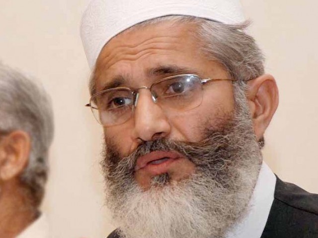 No indication as yet of establishment interference in political situation: Sirajul Haq