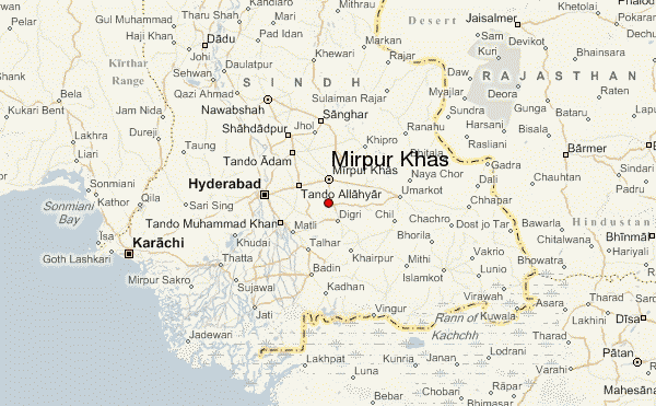 Five including four children killed in Mirpur Khas road accident