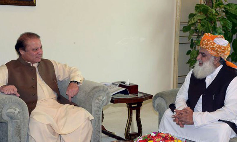 Nawaz, Fazl discuss political situation in country