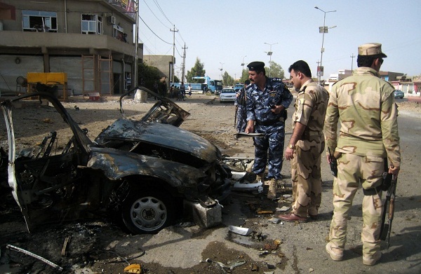14 killed in twin car bomb blasts in Baghdad