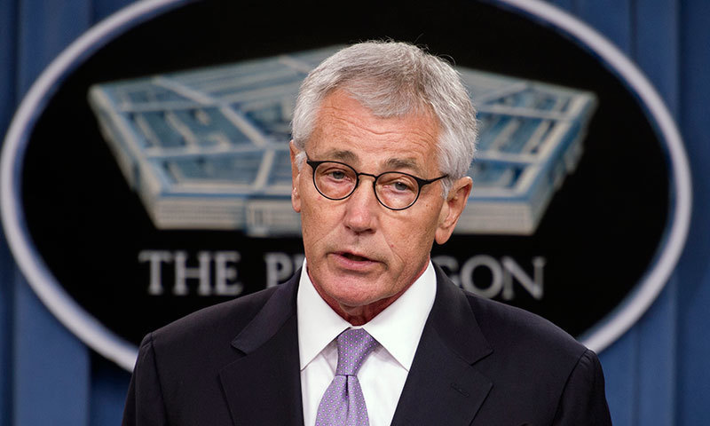 US defence secretary Chuck Hagel resigns