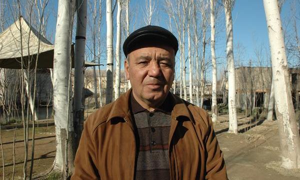Zarif Mukhtarov owner of paper factory. Photo by writer