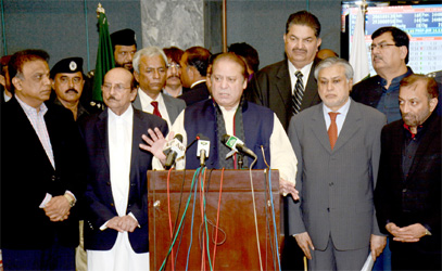 Enemy could take benefit from mistrust between PPP, MQM: Nawaz