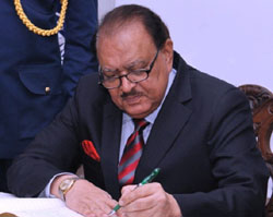 President signs 21st Constitutional Amendment into law