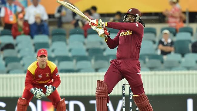 Chris Gayle hits first ever World Cup double century