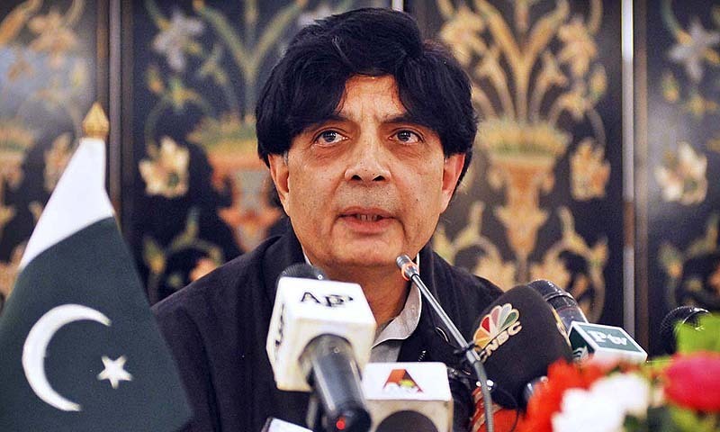 60 organizations have been banned, Nisar tells NA