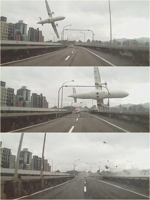 TransAsia plane crash lands into river with 58 on board in Taiwan