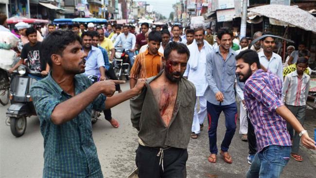 Muslim man badly beaten for allegedly slaughtering cow in northern India