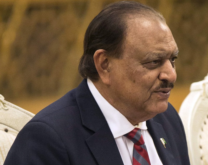 Pakistan not to accept any move of Houthi rebels against Saudi Arabia: President Mamnoon