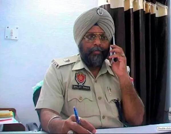SP Baljit Singh who was killed in attack