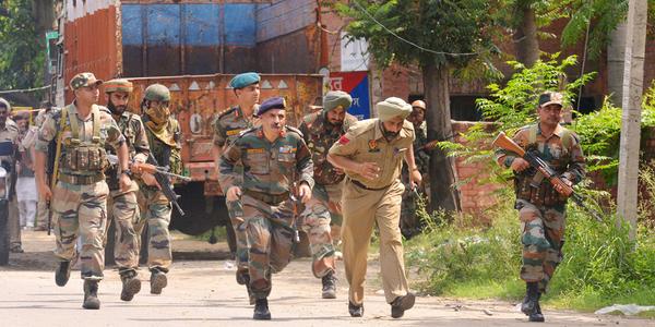 indian terror attack in dinanagar