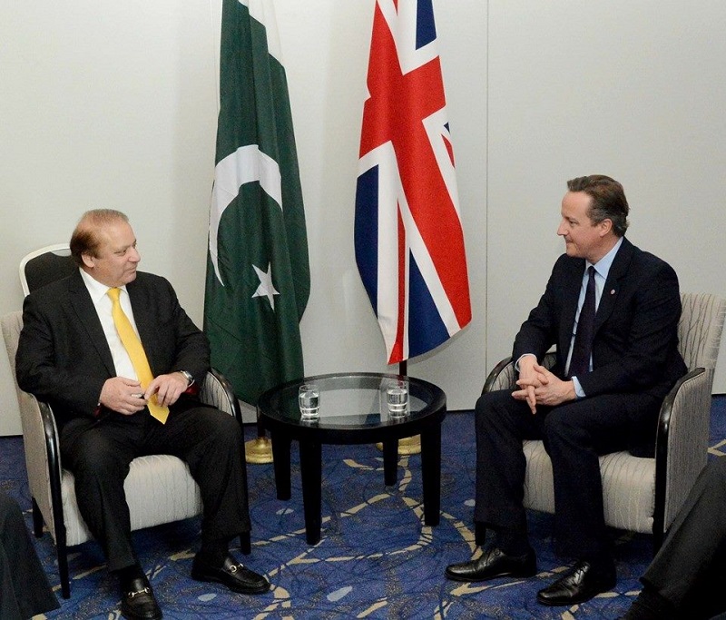 Sharif, Cameron agree on enhanced cooperation in trade, security