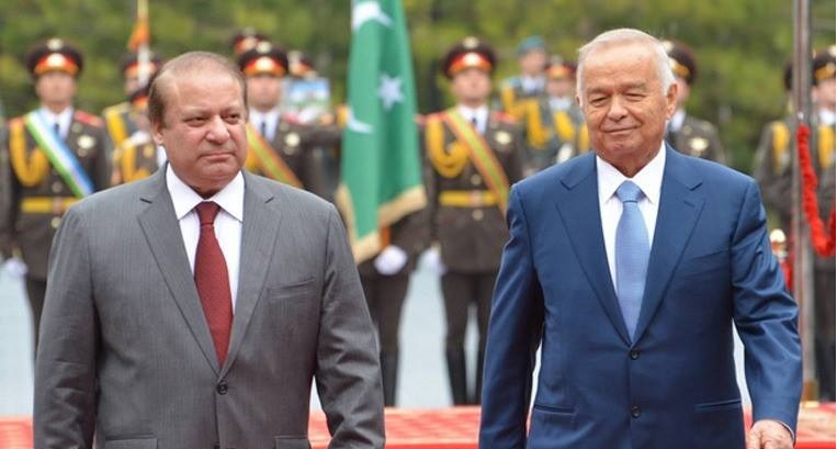 Pakistani PM in Uzbekistan: Pakistan wants enhanced cooperation with Uzbekistan, says Nawaz