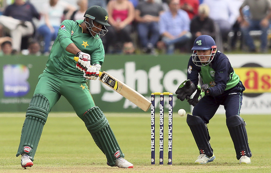 Sharjeel Khan scored 152 runs with 9 sixes and 14 fours in first ODI against Ireland at Dublin on August 18, 2016.