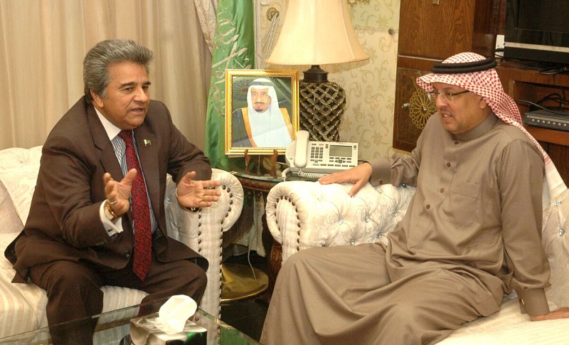 PTDC MD Chaudhry Abdul Ghafoor Khan meets Saudi ambassador to Pakistan Abdullah Marzouk Al-Zahrani