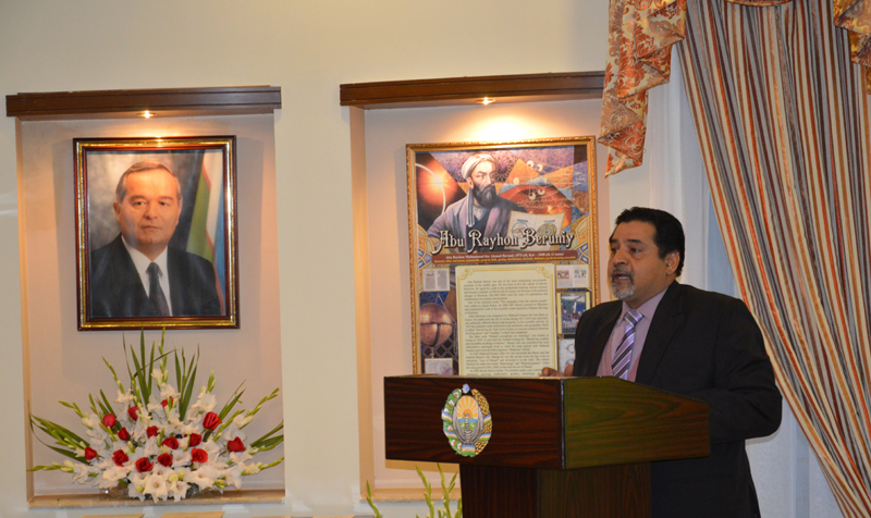 President of Pak-Uzbek Forum and senior journalist and anchorperson Agha Iqrar Haroon