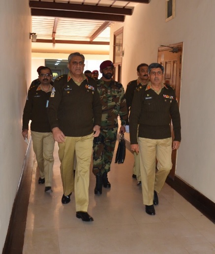 General Qamar Javed Bajwa visits Strategic Plans Division