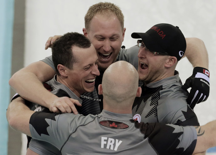 Sochi 2014 Winter Olympic Games: Canada wins gold in men’s curling ...
